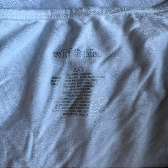 Wild Fable White Short Sleeve Tee - Picture 4 of 5